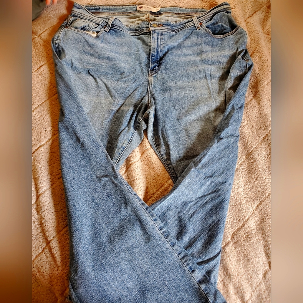 Levi’s 590 bootcut jeans plus size 22w